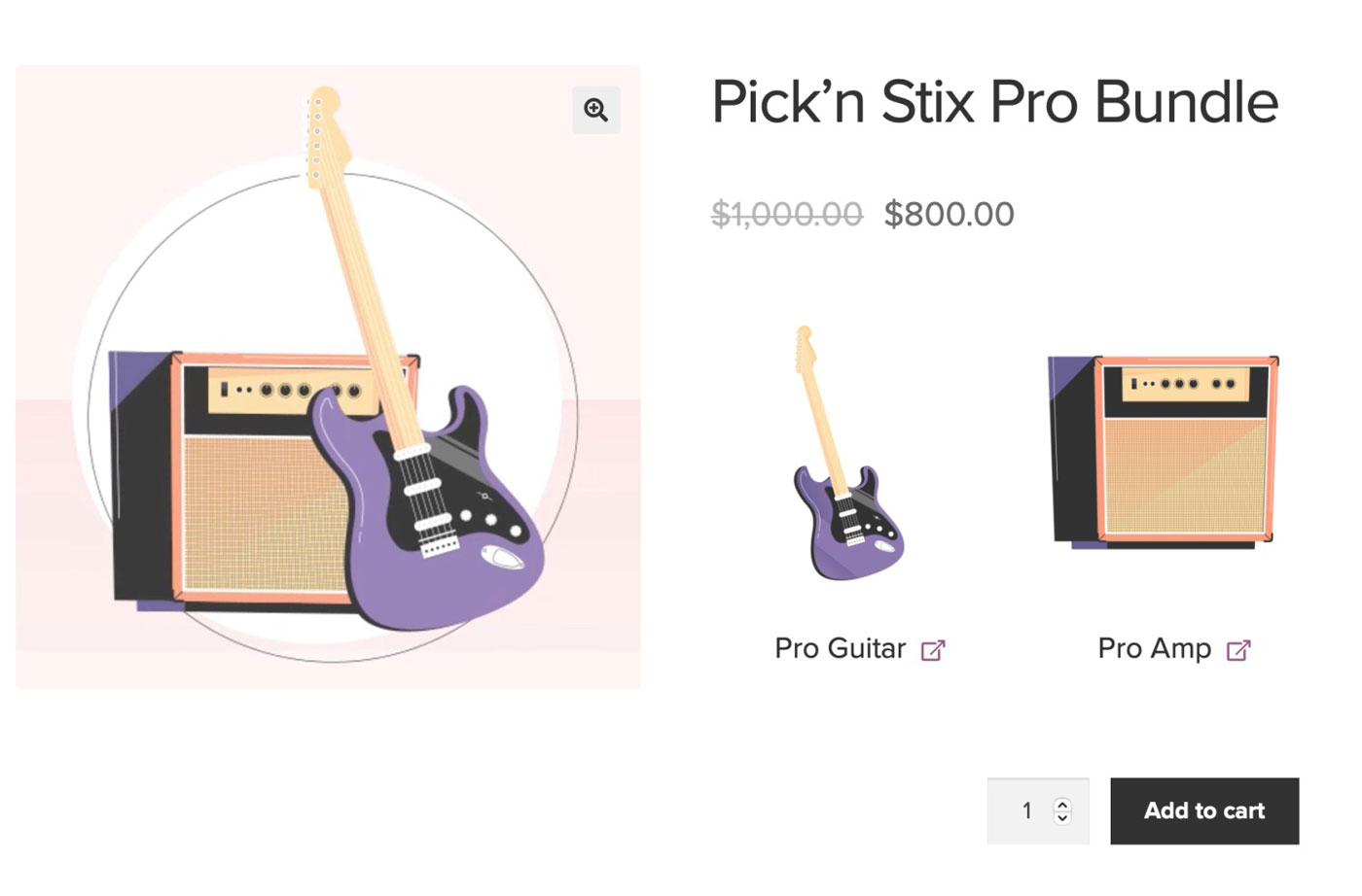 bundle products woocommerce