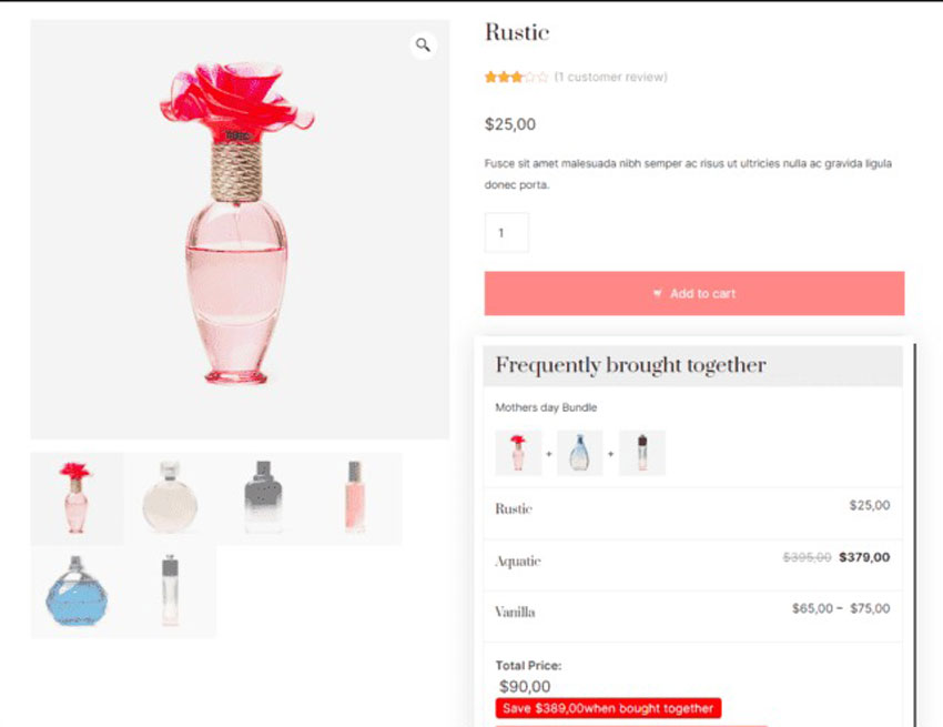 bundle products woocommerce