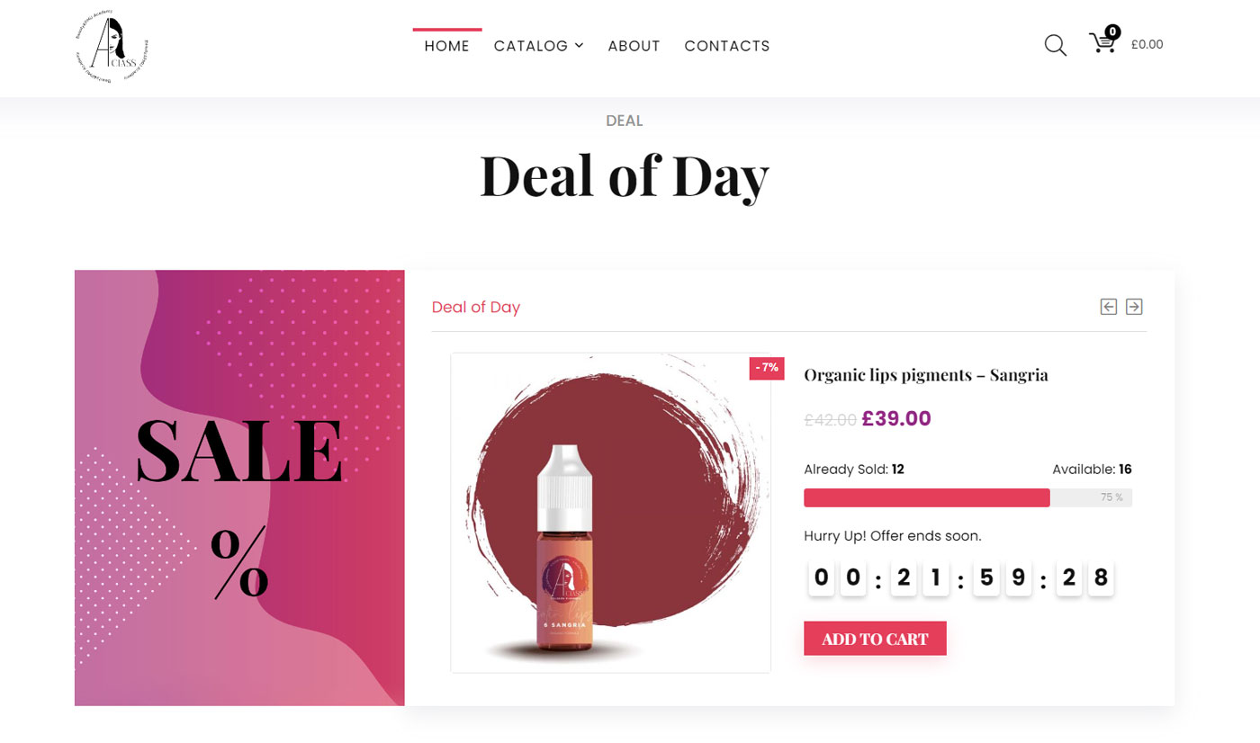 Flash Sales to Increase Conversion