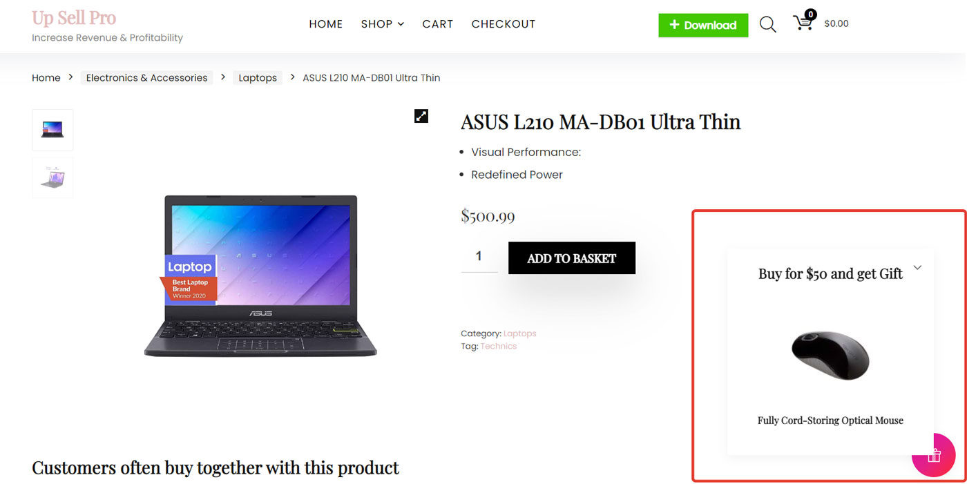 Free Gift Products to Increase Conversion and Sales in WooCommerce