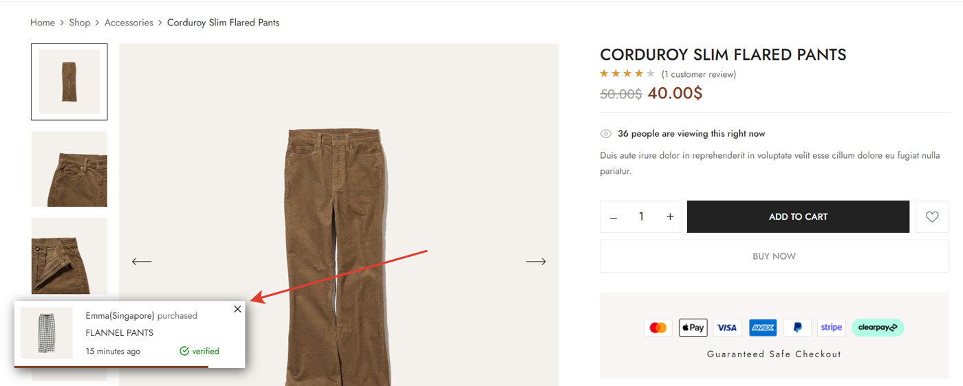 Social Proof to Increase Conversion and Sales in WooCommerce