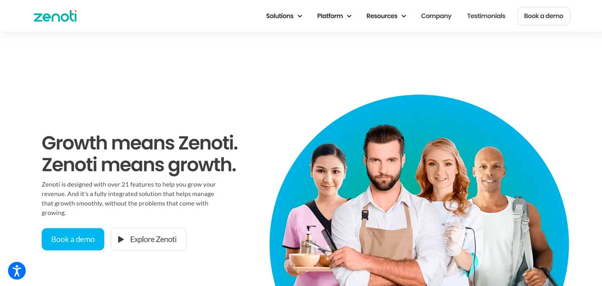 Zenoti - Booking Platform for Beauty Professionals