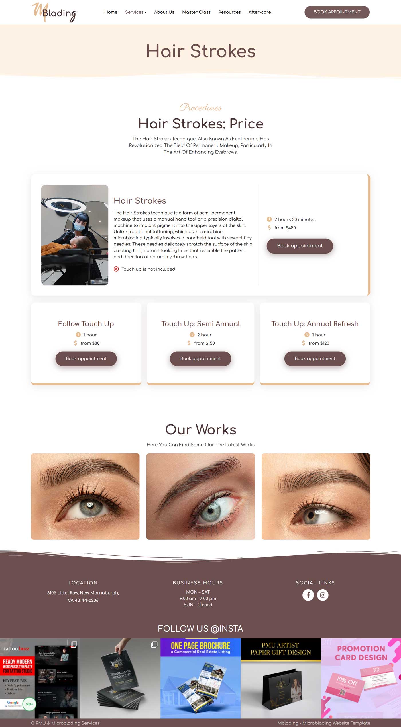 Beauty Clinic Website Template