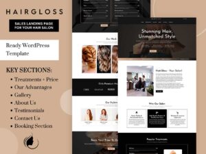 Hair Salon WordPress Theme